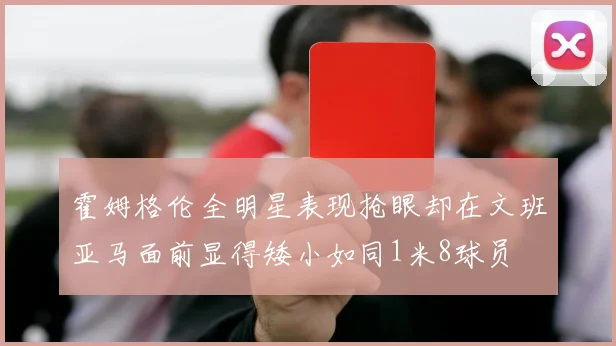 霍姆格伦全明星表现抢眼却在文班亚马面前显得矮小如同1米8球员